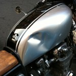 Greg Coutu's Cafe Racer Damaged from Parking Douchebag