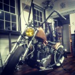 Tyler Snider's XS custom chopper