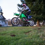 Little dirtbike jump