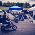 Naj, muslin woman riding around in her hijab on Joel's minibike. So inspiring. 