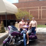 Colorado Firefighter Calendar bike wash!