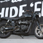 Jessi Combs' custom Triumph Bonneville