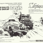 1979 paris dakar rally flyer