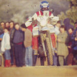 1983 paris dakar – Marie Ertaud jump